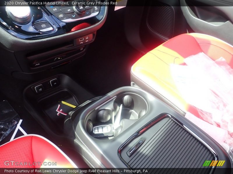 Ceramic Grey / Rodeo Red 2020 Chrysler Pacifica Hybrid Limited