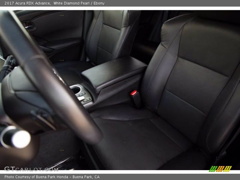 White Diamond Pearl / Ebony 2017 Acura RDX Advance