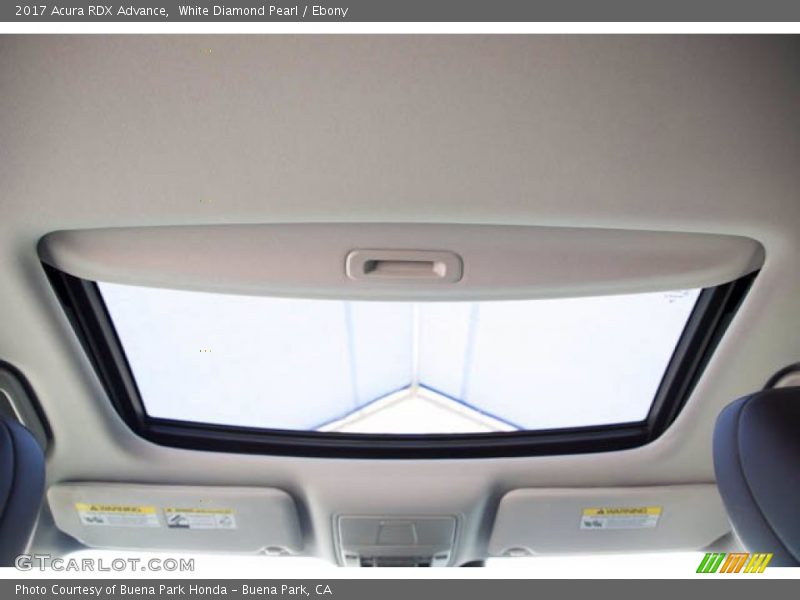 White Diamond Pearl / Ebony 2017 Acura RDX Advance