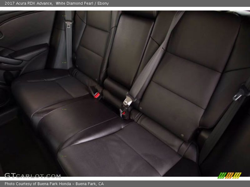 White Diamond Pearl / Ebony 2017 Acura RDX Advance