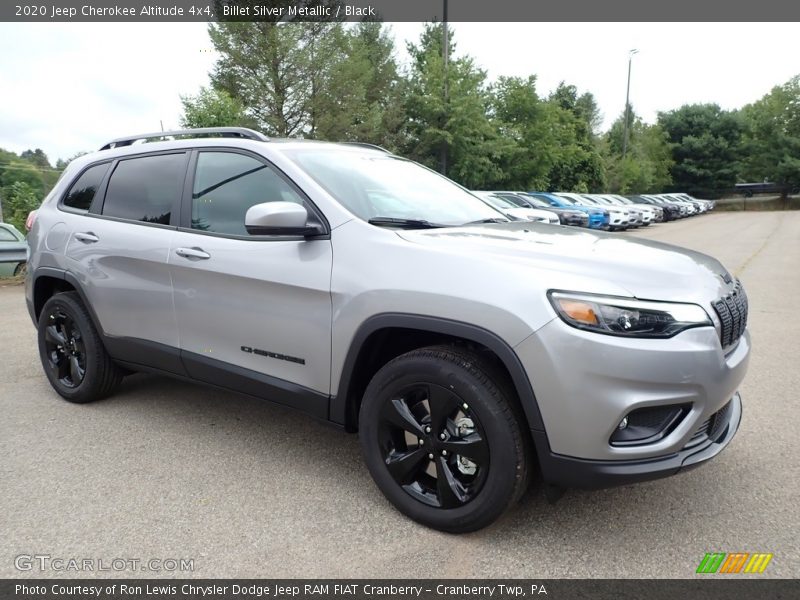 Billet Silver Metallic / Black 2020 Jeep Cherokee Altitude 4x4