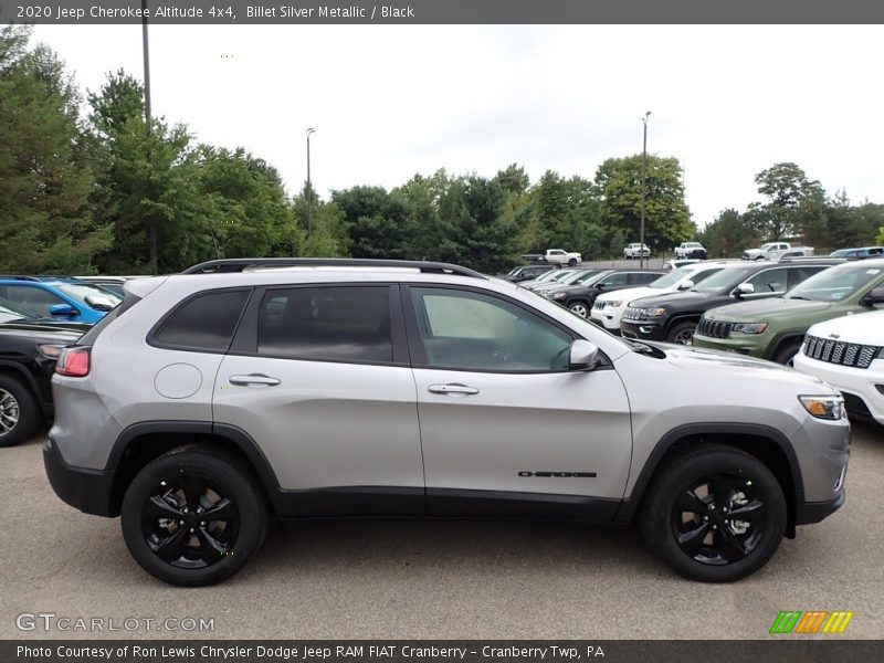 Billet Silver Metallic / Black 2020 Jeep Cherokee Altitude 4x4