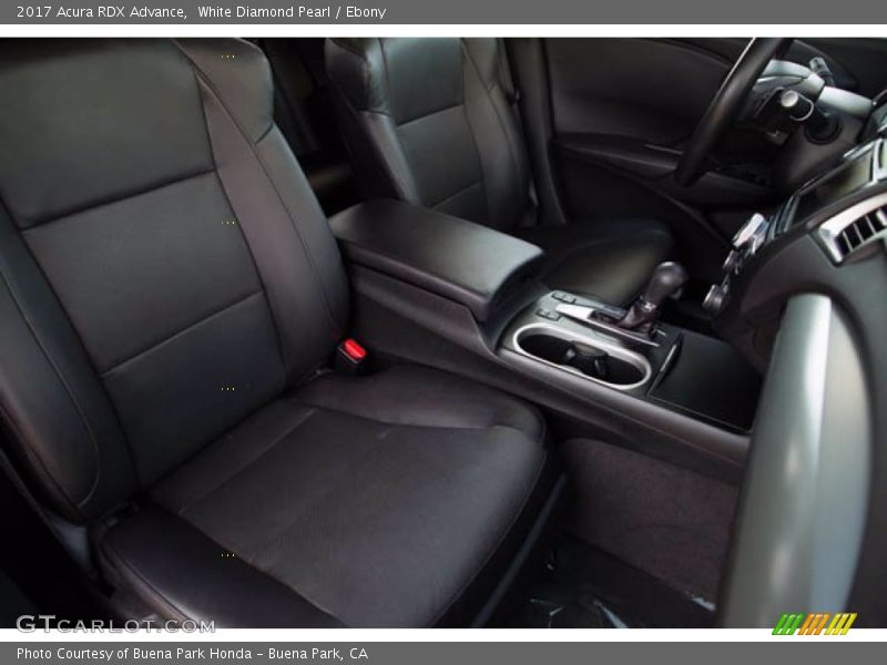 White Diamond Pearl / Ebony 2017 Acura RDX Advance