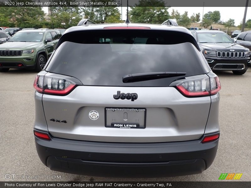 Billet Silver Metallic / Black 2020 Jeep Cherokee Altitude 4x4