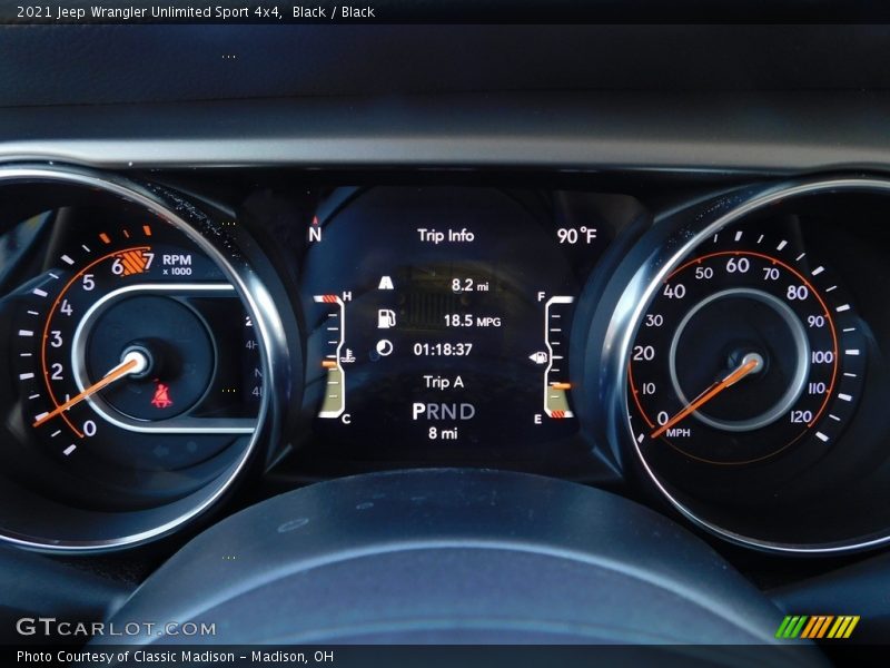  2021 Wrangler Unlimited Sport 4x4 Sport 4x4 Gauges