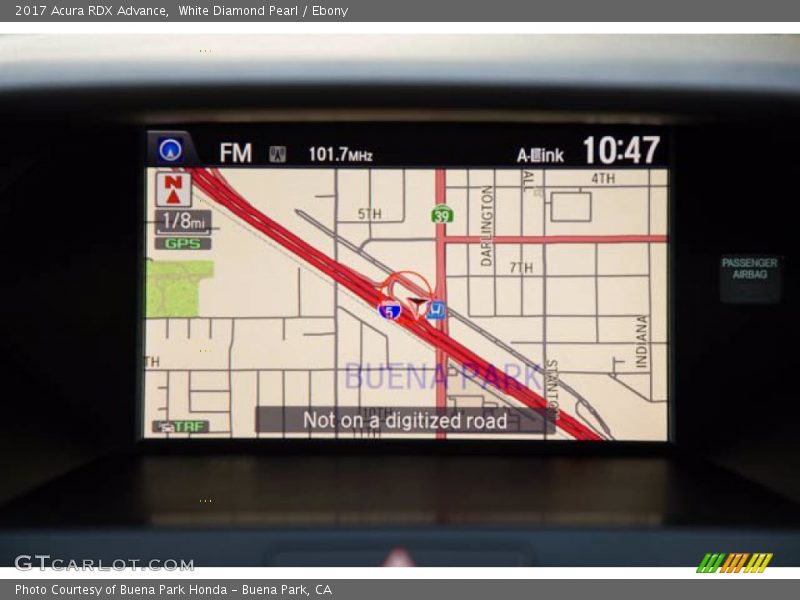 White Diamond Pearl / Ebony 2017 Acura RDX Advance