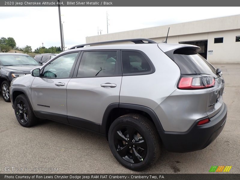Billet Silver Metallic / Black 2020 Jeep Cherokee Altitude 4x4