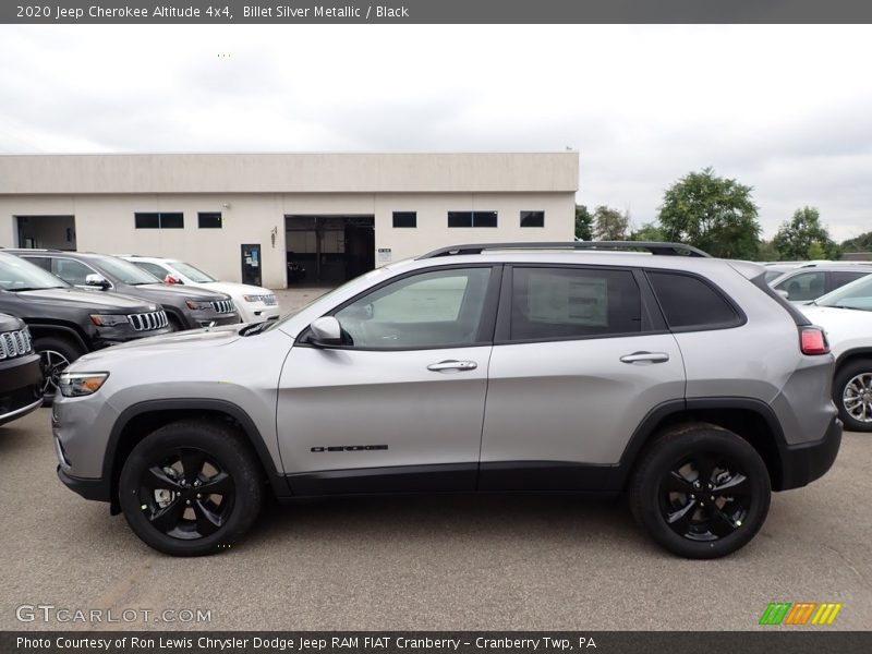 Billet Silver Metallic / Black 2020 Jeep Cherokee Altitude 4x4
