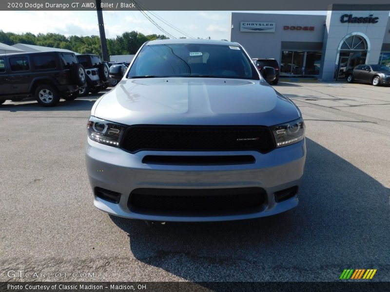 Billet / Black 2020 Dodge Durango GT AWD