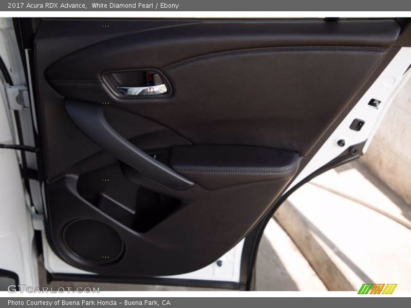White Diamond Pearl / Ebony 2017 Acura RDX Advance