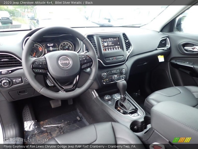 Billet Silver Metallic / Black 2020 Jeep Cherokee Altitude 4x4