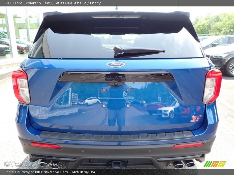 Atlas Blue Metallic / Ebony 2020 Ford Explorer ST 4WD