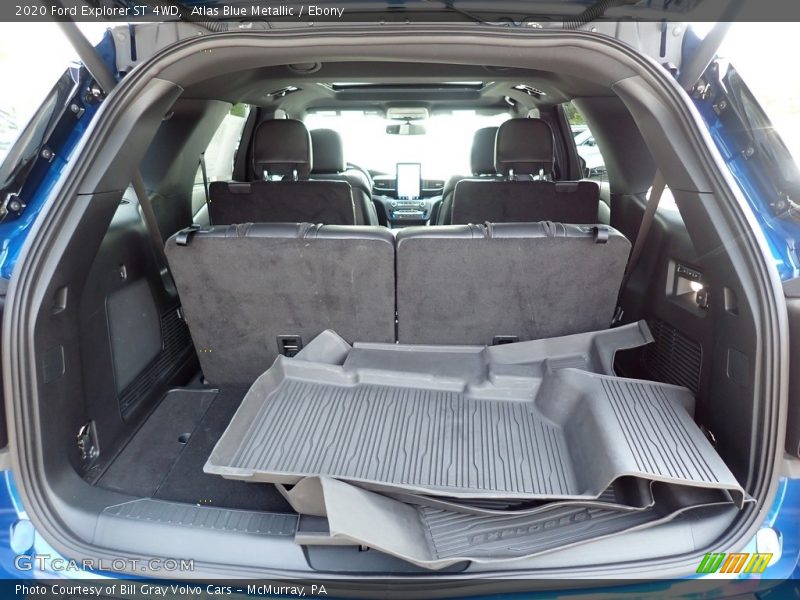 Atlas Blue Metallic / Ebony 2020 Ford Explorer ST 4WD