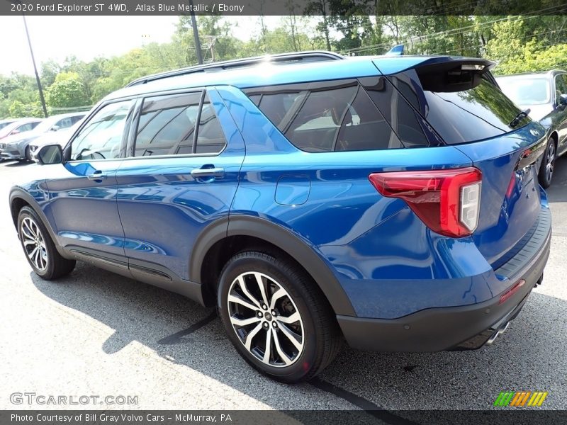 Atlas Blue Metallic / Ebony 2020 Ford Explorer ST 4WD