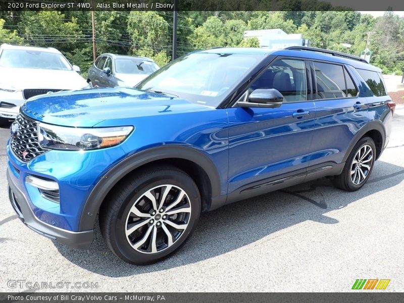 Atlas Blue Metallic / Ebony 2020 Ford Explorer ST 4WD