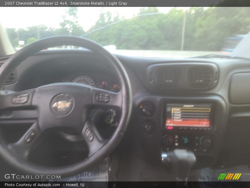 Silverstone Metallic / Light Gray 2007 Chevrolet TrailBlazer LS 4x4