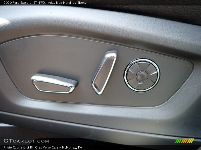 Atlas Blue Metallic / Ebony 2020 Ford Explorer ST 4WD