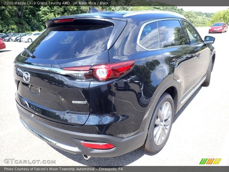 Jet Black Mica / Black 2020 Mazda CX-9 Grand Touring AWD