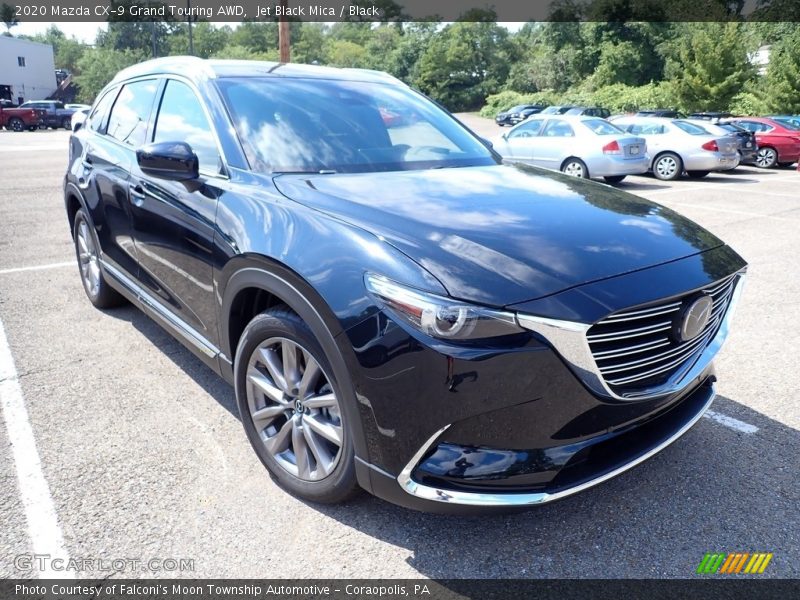 Jet Black Mica / Black 2020 Mazda CX-9 Grand Touring AWD