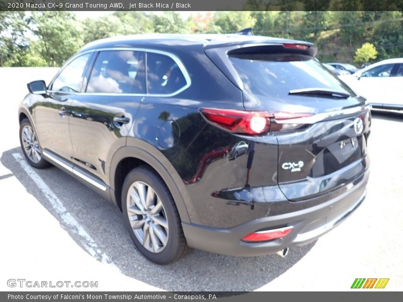 Jet Black Mica / Black 2020 Mazda CX-9 Grand Touring AWD
