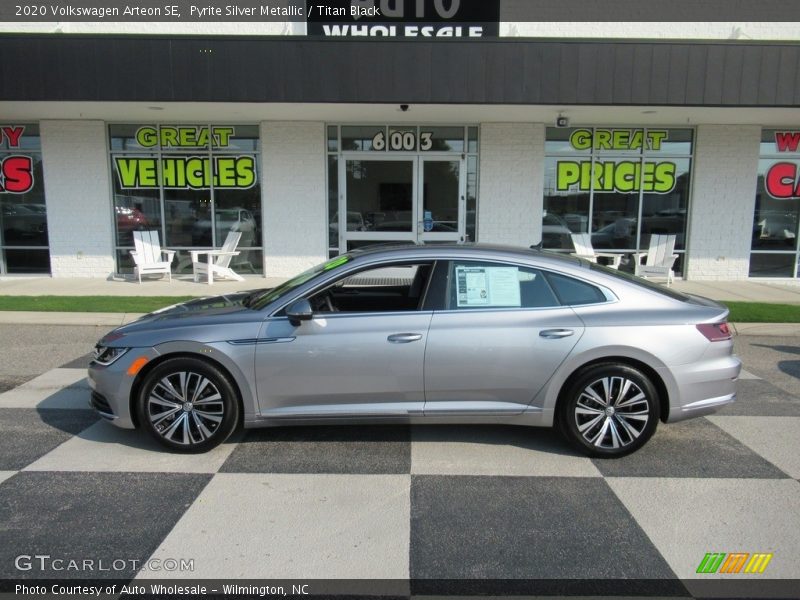 Pyrite Silver Metallic / Titan Black 2020 Volkswagen Arteon SE