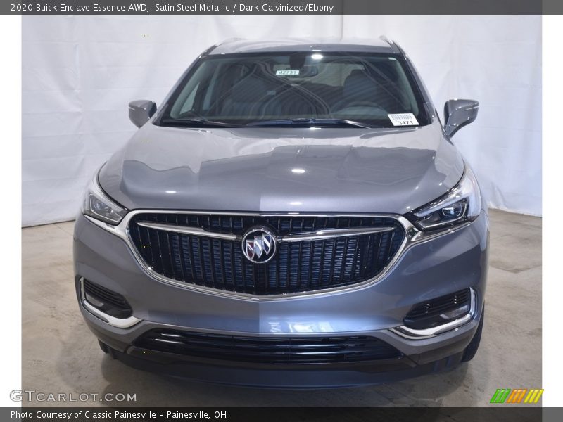 Satin Steel Metallic / Dark Galvinized/Ebony 2020 Buick Enclave Essence AWD