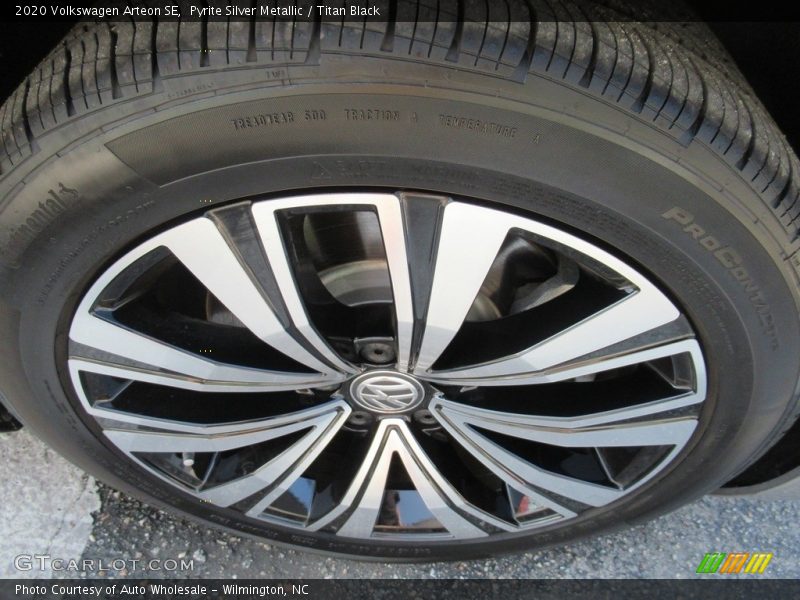 Pyrite Silver Metallic / Titan Black 2020 Volkswagen Arteon SE