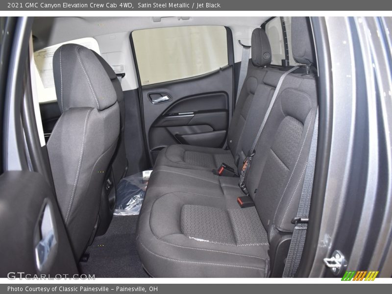 Satin Steel Metallic / Jet Black 2021 GMC Canyon Elevation Crew Cab 4WD