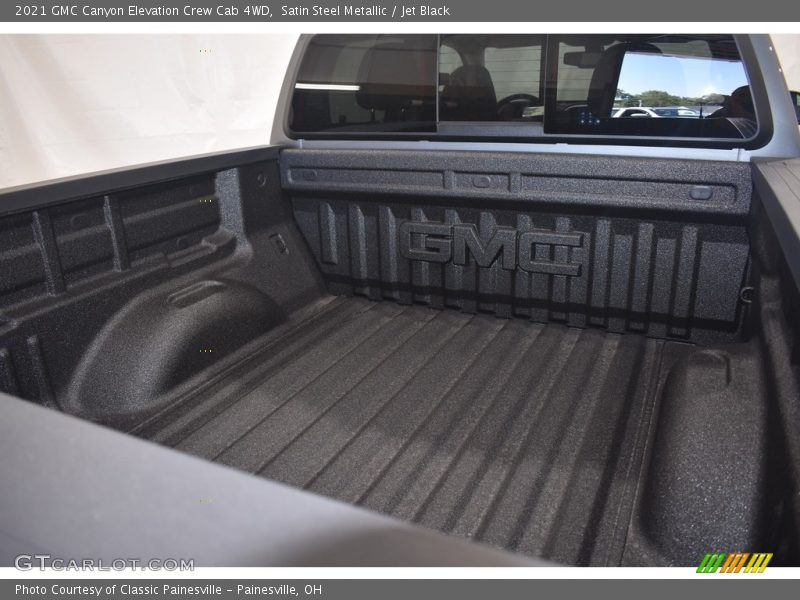 Satin Steel Metallic / Jet Black 2021 GMC Canyon Elevation Crew Cab 4WD