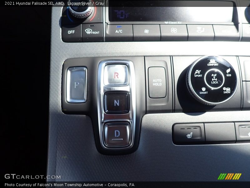 Lagoon Silver / Gray 2021 Hyundai Palisade SEL AWD