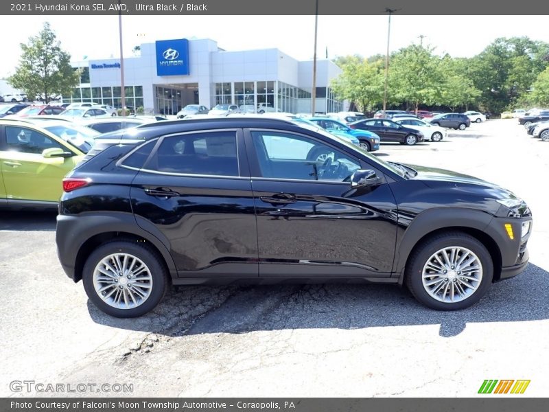 Ultra Black / Black 2021 Hyundai Kona SEL AWD