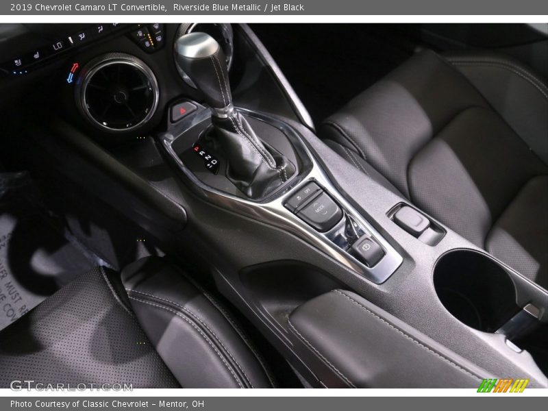 Riverside Blue Metallic / Jet Black 2019 Chevrolet Camaro LT Convertible