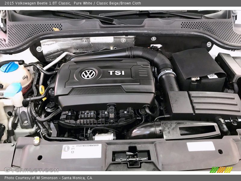  2015 Beetle 1.8T Classic Engine - 1.8 Liter Turbocharged FSI DOHC 16-Valve VVT 4 Cylinder