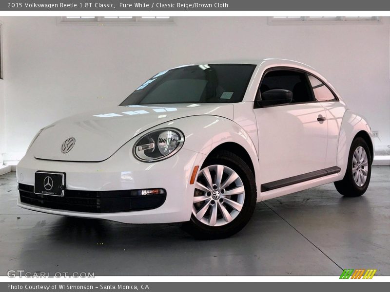  2015 Beetle 1.8T Classic Pure White