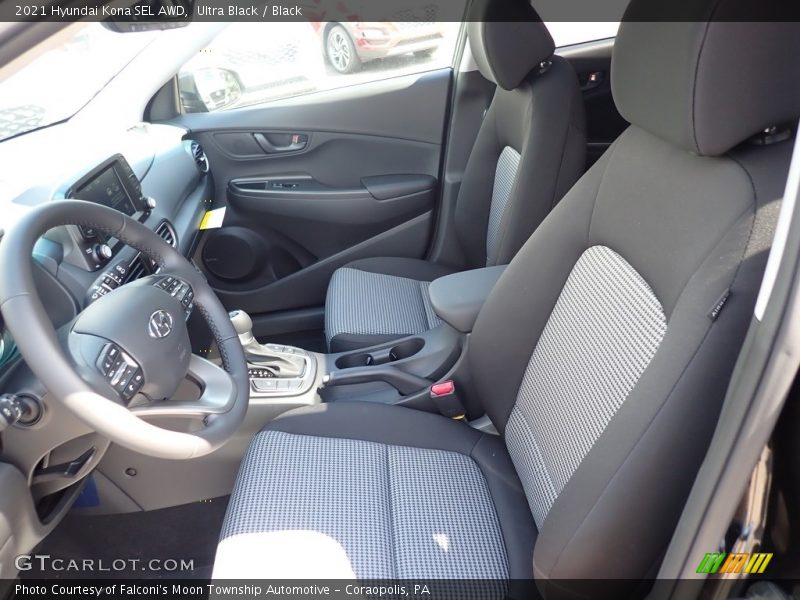 Ultra Black / Black 2021 Hyundai Kona SEL AWD
