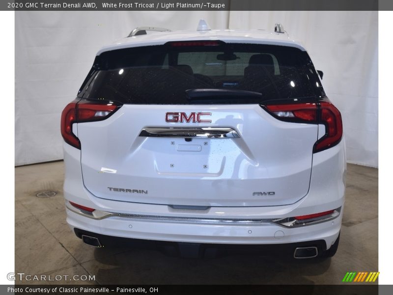 White Frost Tricoat / Light Platinum/­Taupe 2020 GMC Terrain Denali AWD