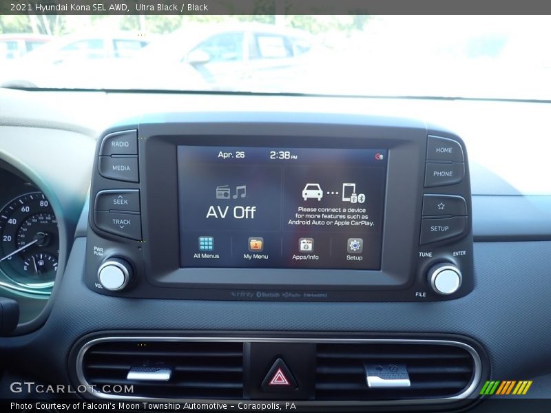 Ultra Black / Black 2021 Hyundai Kona SEL AWD