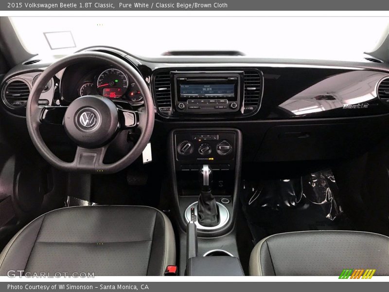Dashboard of 2015 Beetle 1.8T Classic