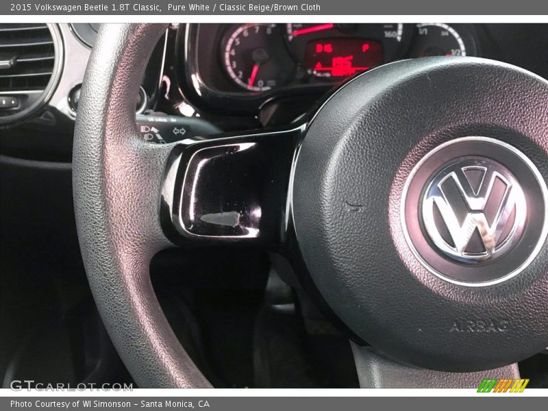  2015 Beetle 1.8T Classic Steering Wheel