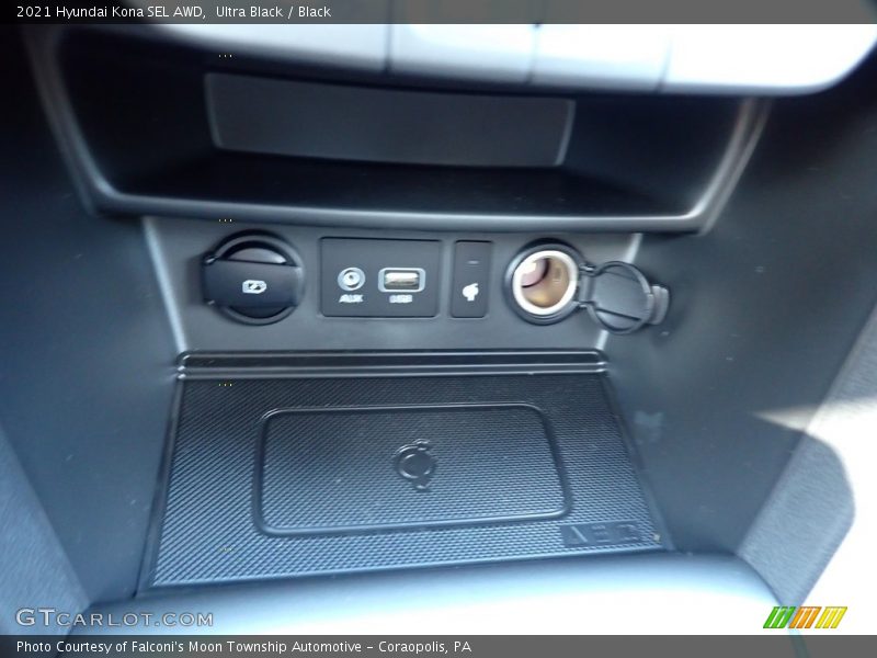 Ultra Black / Black 2021 Hyundai Kona SEL AWD