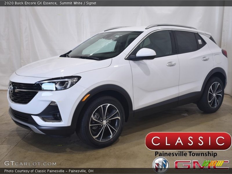 Summit White / Signet 2020 Buick Encore GX Essence