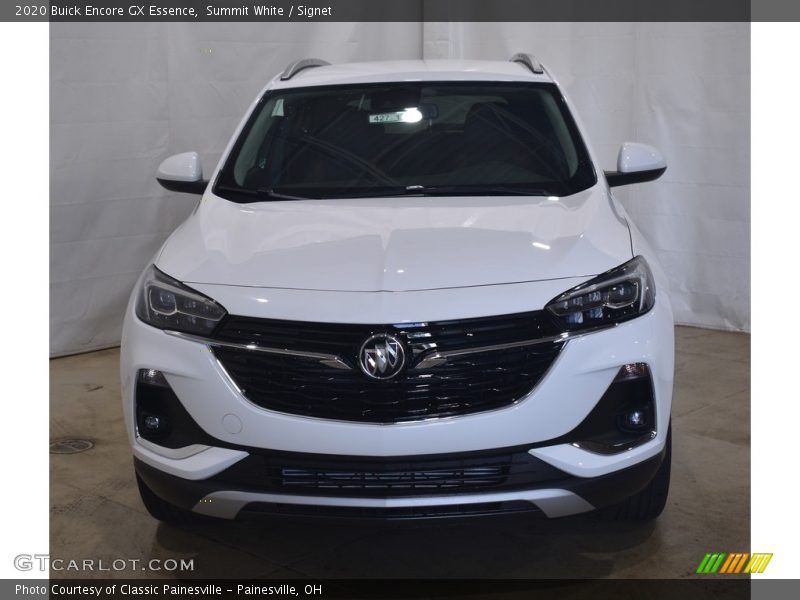 Summit White / Signet 2020 Buick Encore GX Essence