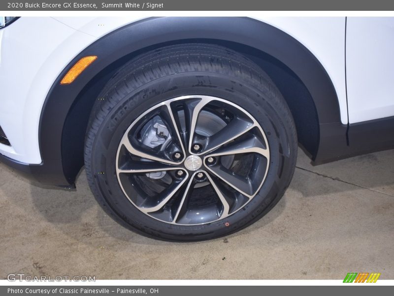 Summit White / Signet 2020 Buick Encore GX Essence