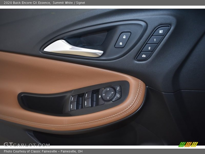 Summit White / Signet 2020 Buick Encore GX Essence