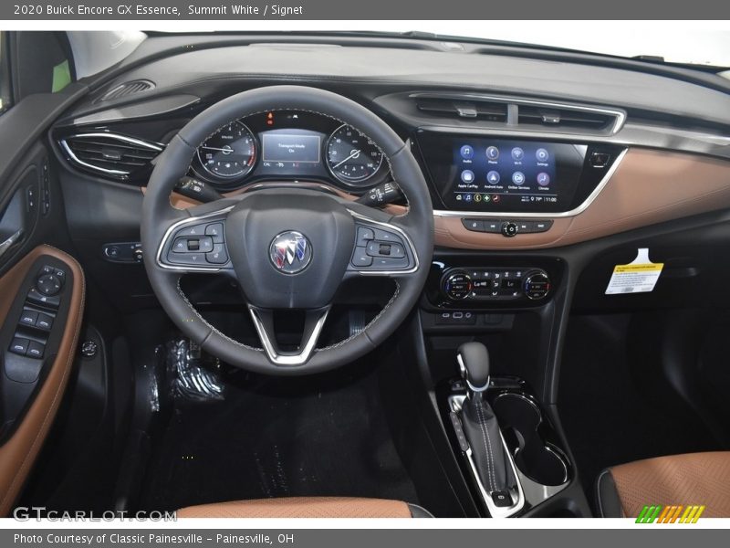 Summit White / Signet 2020 Buick Encore GX Essence