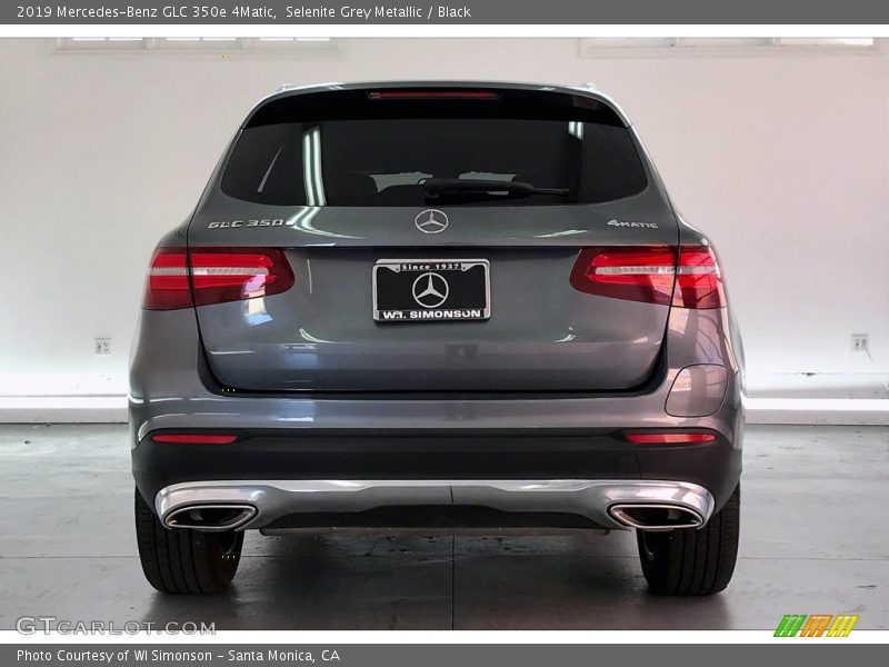 Selenite Grey Metallic / Black 2019 Mercedes-Benz GLC 350e 4Matic