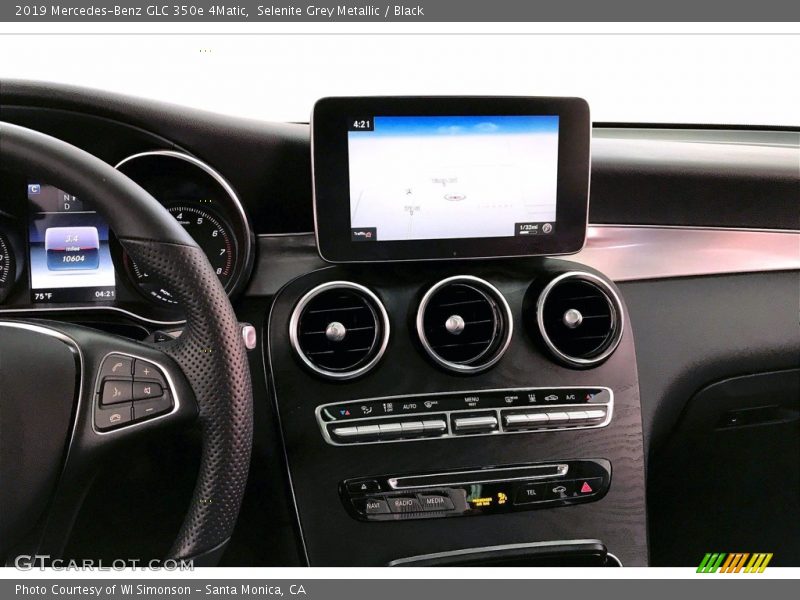 Selenite Grey Metallic / Black 2019 Mercedes-Benz GLC 350e 4Matic