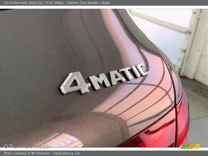Selenite Grey Metallic / Black 2019 Mercedes-Benz GLC 350e 4Matic