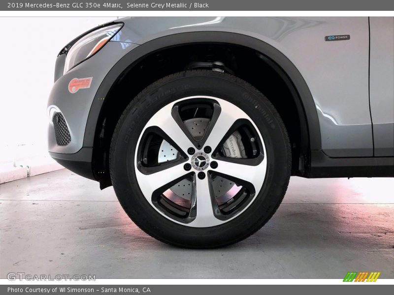 Selenite Grey Metallic / Black 2019 Mercedes-Benz GLC 350e 4Matic