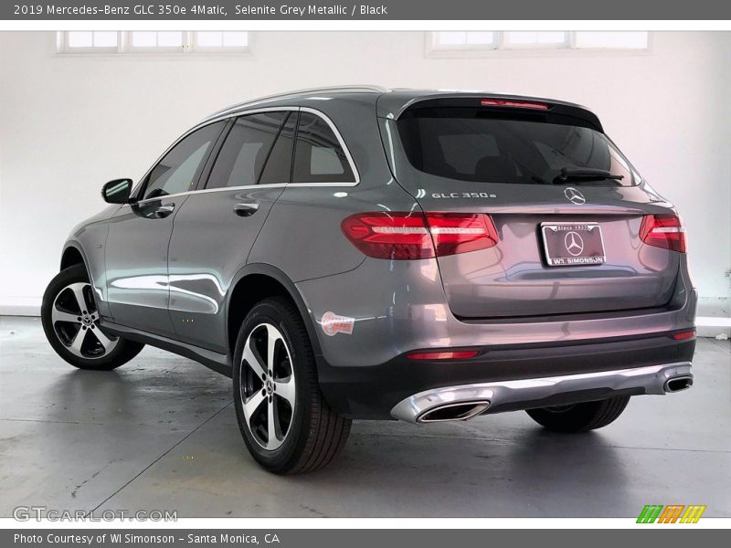 Selenite Grey Metallic / Black 2019 Mercedes-Benz GLC 350e 4Matic